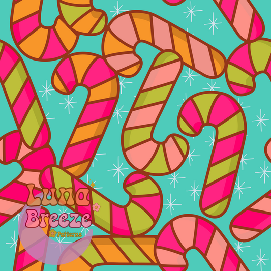 Retro candycane