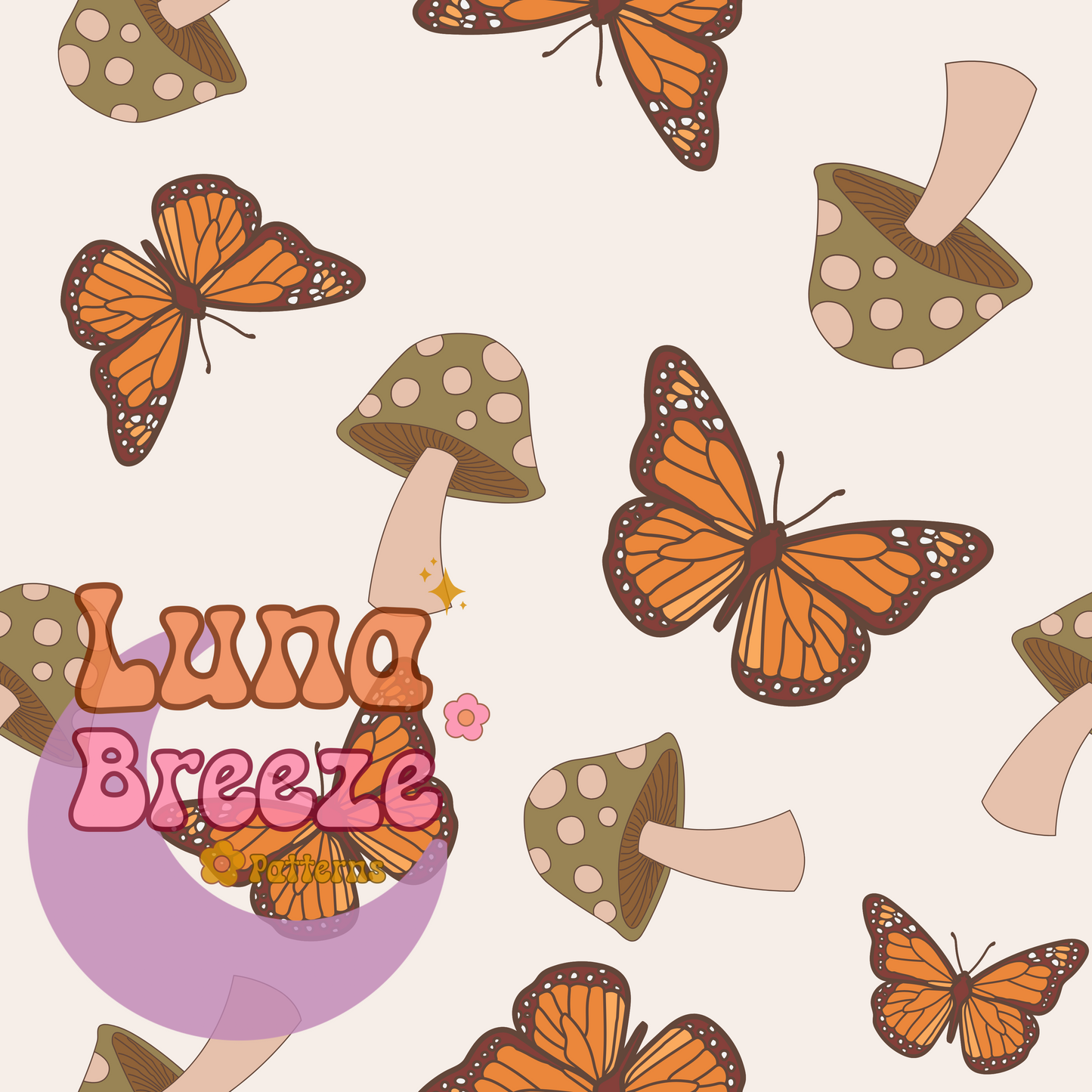 Boho butterfly