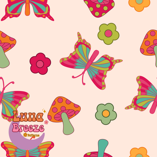 Retro butterfly