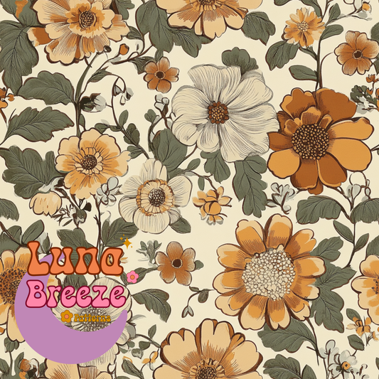 Vintage floral