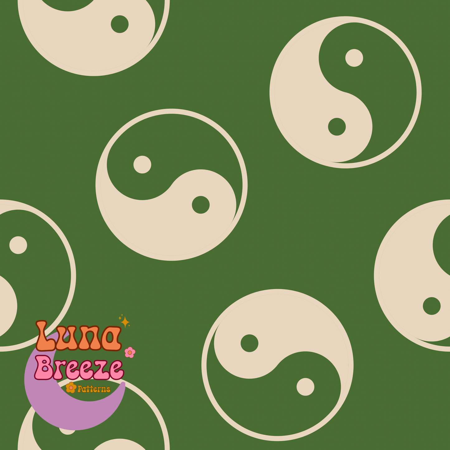 Green yinyang