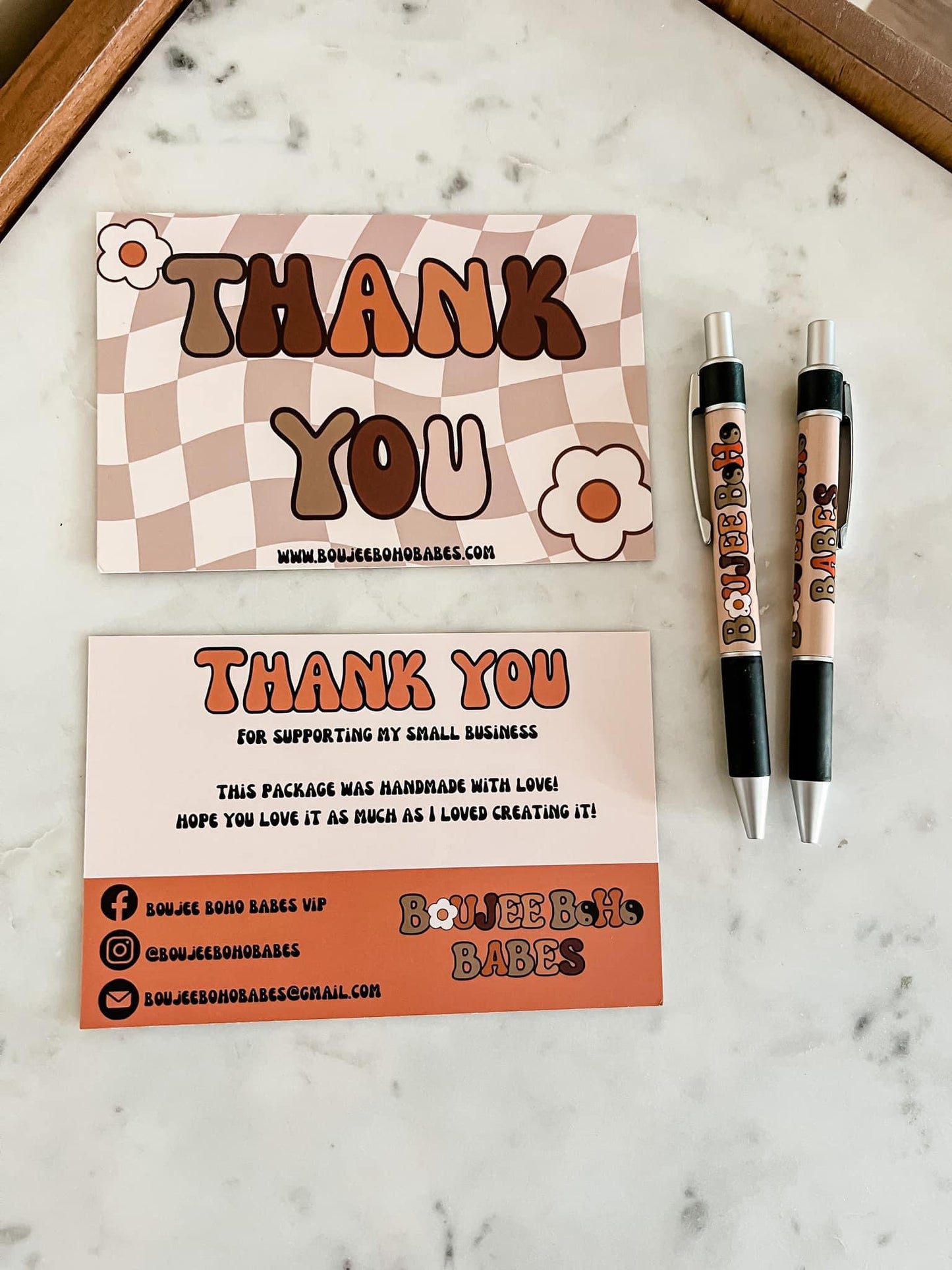 Logo & thank you cards