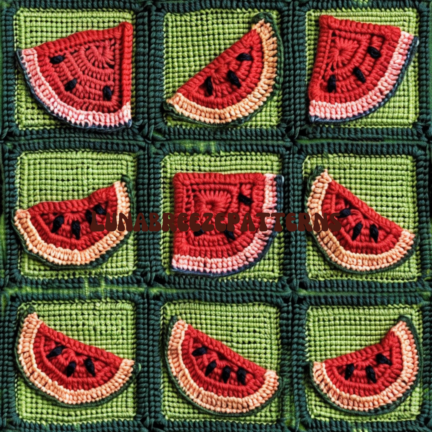 Watermelon crotchet